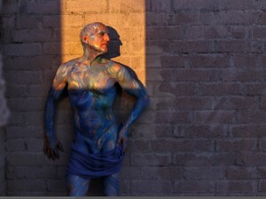 "Light" Bodypaint & PA Modeling for on-body art like bodypaint, and performance art or character portrayals emphasizing beautiful designs,...